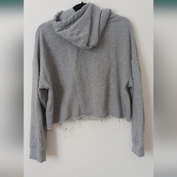 Buffalo- David Bitton cropped hoodie, gray, size L, women - Picture 2 of 4